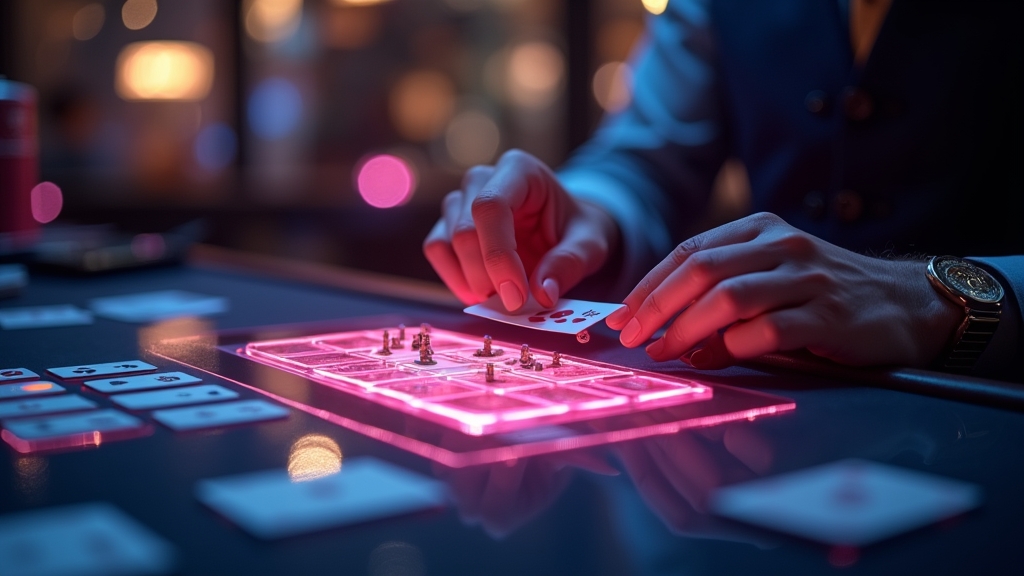 Interface de dépôt sur Slots Palace dans une ambiance de casino sombre