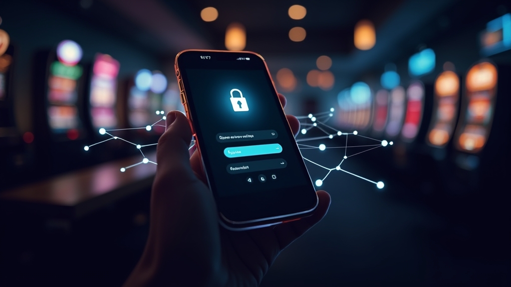 Téléphone avec écran de connexion sécurisé et notification de mise à jour