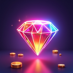 Neon Diamond Run analyse Slots Palace